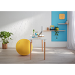 Sitzball Ergo Cosy 65cm Durchmesser mit Stoffüberzug gelb Leitz 5279-00-19 Produktbild Additional View 6 S
