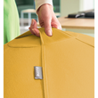 Sitzball Ergo Cosy 65cm Durchmesser mit Stoffüberzug gelb Leitz 5279-00-19 Produktbild Additional View 8 S