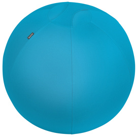 Sitzball Ergo Cosy 65cm Durchmesser mit Stoffüberzug blau Leitz 5279-00-61 Produktbild