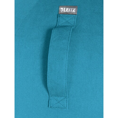 Sitzball Ergo Cosy 65cm Durchmesser mit Stoffüberzug blau Leitz 5279-00-61 Produktbild Additional View 2 L