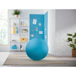 Sitzball Ergo Cosy 65cm Durchmesser mit Stoffüberzug blau Leitz 5279-00-61 Produktbild Back View S