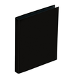 Ringbuch mit Niederhalter A4 2Ringe Ringe-Ø20mm schwarz Pagna 20607-01 Produktbild