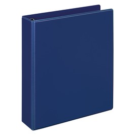 Ringbuch Comfort mit Sichttasche innen A5 Überbreite 2Ringe 194x230x33mm Ringe- Ø25mm blau PVC-Folie Veloflex 1159050 Produktbild