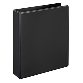 Ringbuch Comfort mit Sichttasche innen A5 Überbreite 2Ringe 194x230x33mm Ringe- Ø25mm schwarz PVC-Folie Veloflex 1159080 Produktbild