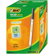 Kugelschreiber Ecolutions Round Stic 0,4mm mittel schwarz Bic 8932393 Produktbild Additional View 1 S