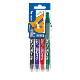 Tintenroller Frixion Clicker 07 SET2GO BL-FR7-S4-1 0,4mm Pilot farbig sortiert 2260SG4E (ETUI=4 STÜCK) Produktbild