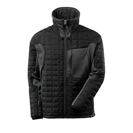 Thermojacke mit CLI / Gr. 4XL,  Schwarz/Dunkelanthrazit Produktbild