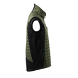 Thermoweste mit CLI / Gr. 4XL,  Moosgrün/Schwarz Produktbild Additional View 3 S