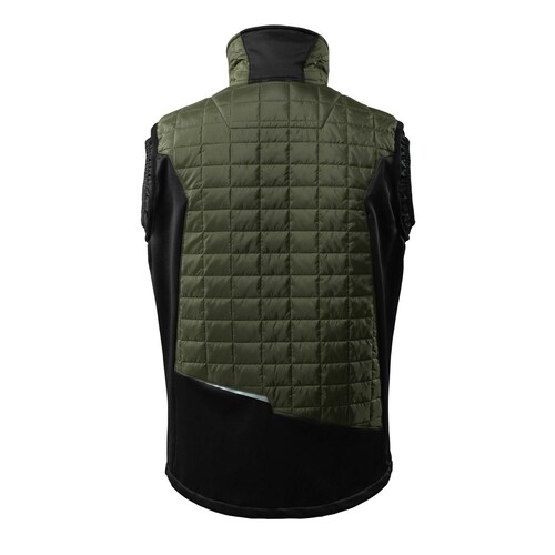 Thermoweste mit CLI / Gr. M,  Moosgrün/Schwarz Produktbild Additional View 2 L