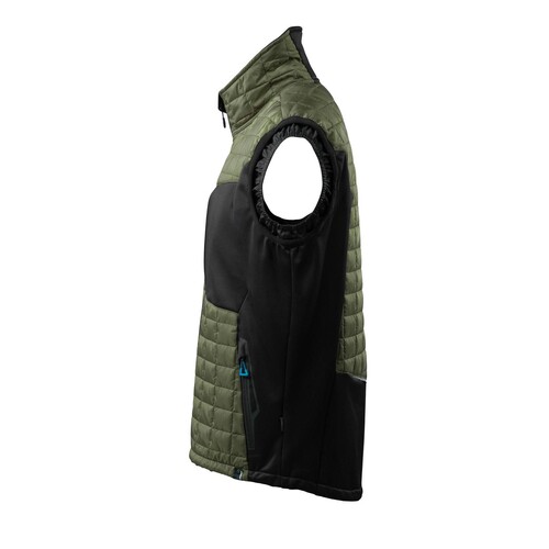 Thermoweste mit CLI / Gr. S,  Moosgrün/Schwarz Produktbild Additional View 1 L