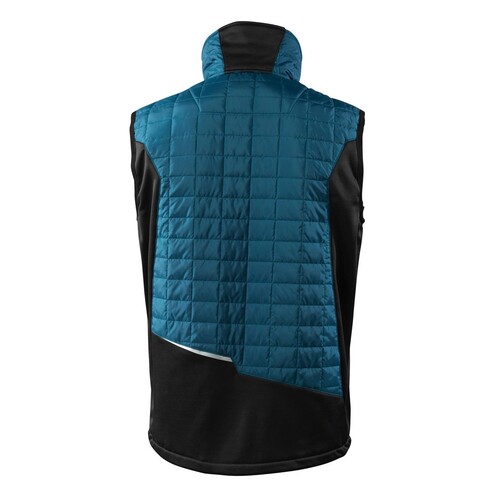 Thermoweste mit CLI / Gr. 2XL,  Dunkelpetroleum/Schwarz Produktbild Additional View 2 L
