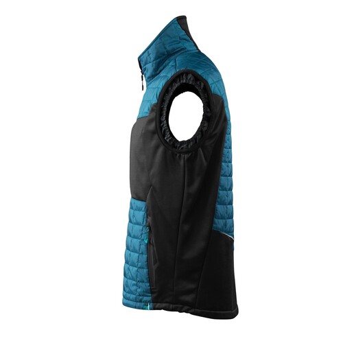 Thermoweste mit CLI / Gr. 4XL,  Dunkelpetroleum/Schwarz Produktbild Additional View 1 L