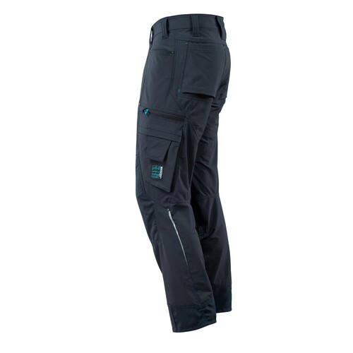 Hose mit Knietaschen, Stretch, leicht /  Gr. 82C46, Schwarzblau Produktbild Additional View 1 L