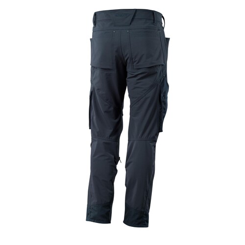Hose mit Knietaschen, Stretch, leicht /  Gr. 82C46, Schwarzblau Produktbild Additional View 2 L