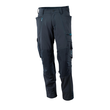 Hose mit Knietaschen, Stretch, leicht /  Gr. 90C60, Schwarzblau Produktbild
