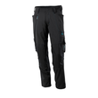 Hose mit Knietaschen, Stretch, leicht /  Gr. 76C42, Schwarz Produktbild