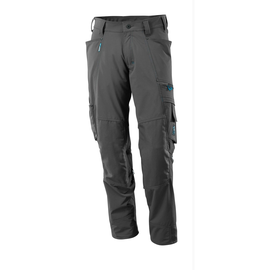 Hose mit Knietaschen, Stretch, leicht /  Gr. 82C46, Dunkelanthrazit Produktbild