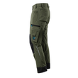 Hose mit Knietaschen, Stretch, leicht /  Gr. 82C42, Moosgrün Produktbild Additional View 1 S