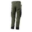 Hose mit Knietaschen, Stretch, leicht /  Gr. 82C46, Moosgrün Produktbild Additional View 2 S