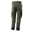 Hose mit Knietaschen, Stretch, leicht /  Gr. 90C47, Moosgrün Produktbild Additional View 2 S