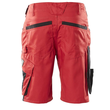 Shorts, geringes Gewicht / Gr. C52,  Rot/Schwarz Produktbild Additional View 2 S