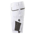 Shorts, geringes Gewicht / Gr. C58,  Weiß/Dunkelanthrazit Produktbild Additional View 1 S