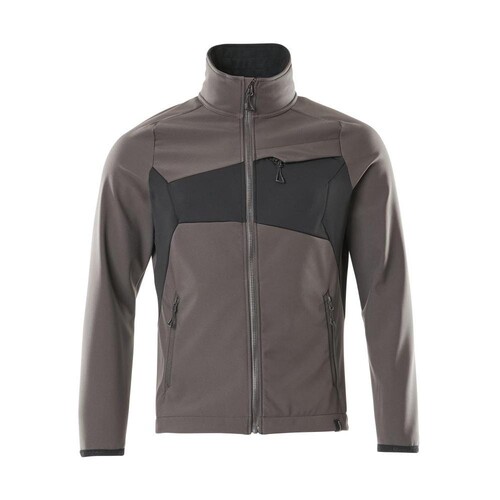 Soft Shell Jacke / Gr. L,  Dunkelanthrazit/Schwarz Produktbild