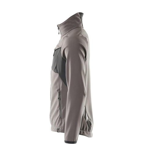 Soft Shell Jacke / Gr. L,  Dunkelanthrazit/Schwarz Produktbild Additional View 1 L