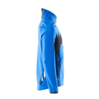 Soft Shell Jacke / Gr. 3XL,  Azurblau/Schwarzblau Produktbild Additional View 3 S