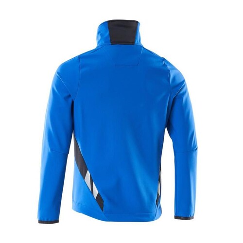 Soft Shell Jacke / Gr. 3XL,  Azurblau/Schwarzblau Produktbild Additional View 1 L
