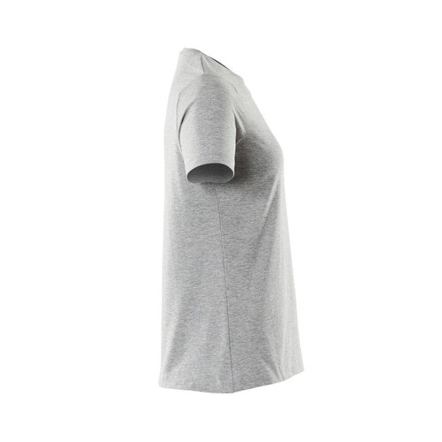 T-Shirt, Damen, ProWash® Damen T-shirt  / Gr. 6XLONE, Grau-meliert Produktbild Additional View 3 L