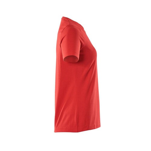 T-Shirt, Damen, ProWash® Damen T-shirt  / Gr. 6XLONE, Verkehrsrot Produktbild Additional View 3 L