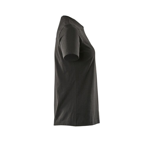 T-Shirt, Damen, ProWash® Damen T-shirt  / Gr. 5XLONE, Vollschwarz Produktbild Additional View 3 L