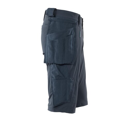 Shorts,abnehmbaren Hängetaschen,Stretch  Handwerkershorts / Gr. C52, Schwarzblau Produktbild Additional View 3 L