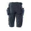 Shorts,abnehmbaren Hängetaschen,Stretch  Handwerkershorts / Gr. C54, Schwarzblau Produktbild Additional View 2 S