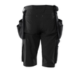 Shorts,abnehmbaren Hängetaschen,Stretch  Handwerkershorts / Gr. C44, Schwarz Produktbild Additional View 1 S