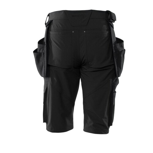 Shorts,abnehmbaren Hängetaschen,Stretch  Handwerkershorts / Gr. C44, Schwarz Produktbild Additional View 1 L