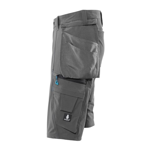 Shorts,abnehmbaren Hängetaschen,Stretch  Handwerkershorts / Gr. C52,  Dunkelanthrazit Produktbild Additional View 1 L