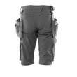 Shorts,abnehmbaren Hängetaschen,Stretch  Handwerkershorts / Gr. C52,  Dunkelanthrazit Produktbild Additional View 2 S