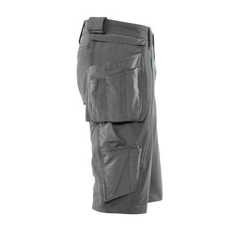 Shorts,abnehmbaren Hängetaschen,Stretch  Handwerkershorts / Gr. C52,  Dunkelanthrazit Produktbild Additional View 3 L