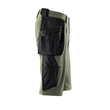 Shorts,abnehmbaren Hängetaschen,Stretch  Handwerkershorts / Gr. C66, Moosgrün Produktbild Additional View 3 S