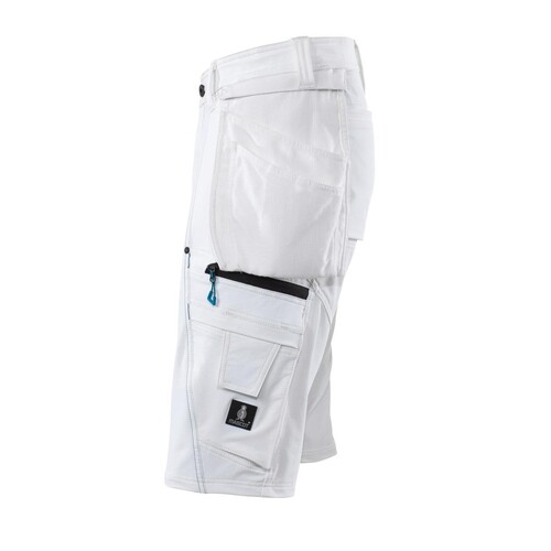 Shorts,abnehmbaren Hängetaschen,Stretch  Handwerkershorts / Gr. C60, Weiß Produktbild Additional View 1 L