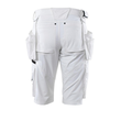 Shorts,abnehmbaren Hängetaschen,Stretch  Handwerkershorts / Gr. C60, Weiß Produktbild Additional View 2 S