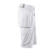 Shorts,abnehmbaren Hängetaschen,Stretch  Handwerkershorts / Gr. C51, Weiß Produktbild Additional View 3 S