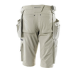 Shorts,abnehmbaren Hängetaschen,Stretch  Handwerkershorts / Gr. C54, Hellkhaki Produktbild Additional View 2 S