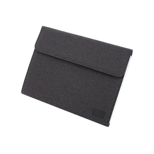 Fächermappe RPET A4 13-teilig anthrazit STOP 46223 Produktbild Front View L