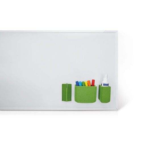 Tafelwischer ecoAware aus rPet-Filz grün magnetowipe Magnetoplan 1228805 magnetisch Produktbild Additional View 6 L