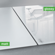 Glas-Magnetboard artverum 910x460x15mm matt super-weiß Sigel GL546 Produktbild Additional View 6 S