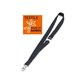 Textilband 20 ECO mit Karabinerhaken 20mm x 40cm schwarz Durable 8240-01 (PACK=10 STÜCK) Produktbild