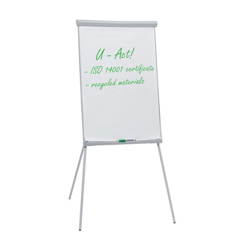 Flipchart-Tafel U-Act!Line Standard 70x100cm Dreibeinstativ Franken FC93 Produktbild Additional View 1 L